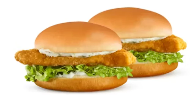2 For $6 Panko-breaded Fish Sandwich