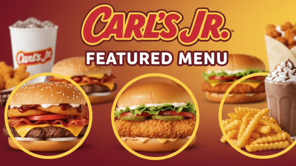 Carl's Jr. Featured Menu