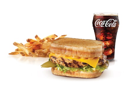 Charbroiled Santa Fe Chicken Sandwich Combo