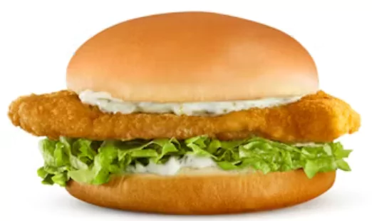 Panko breaded Fish Sandwich