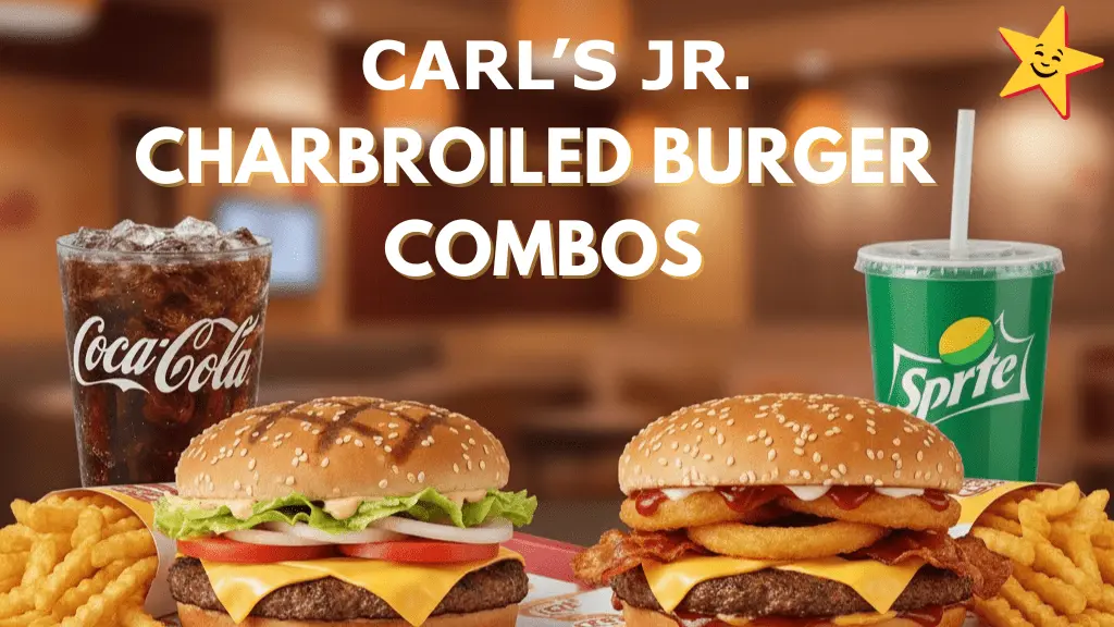 Carl's Jr. Charbroiled Burgers Menu